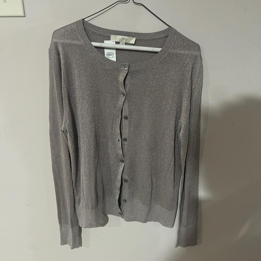 Grey loft cardigan cardigan
